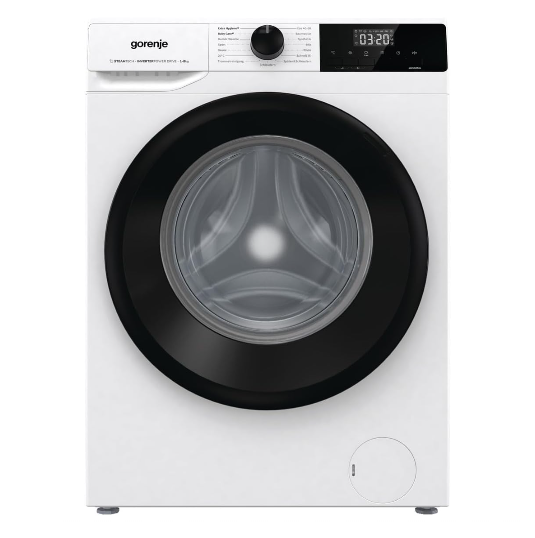 Masina de spalat rufe Gorenje, 8 KG, 1400 RPM, Clasa A, Inverter Power